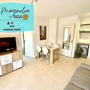Le Magnolia - Très Beau 2 Pièces à 2 Min Du Centre-ville Appartement